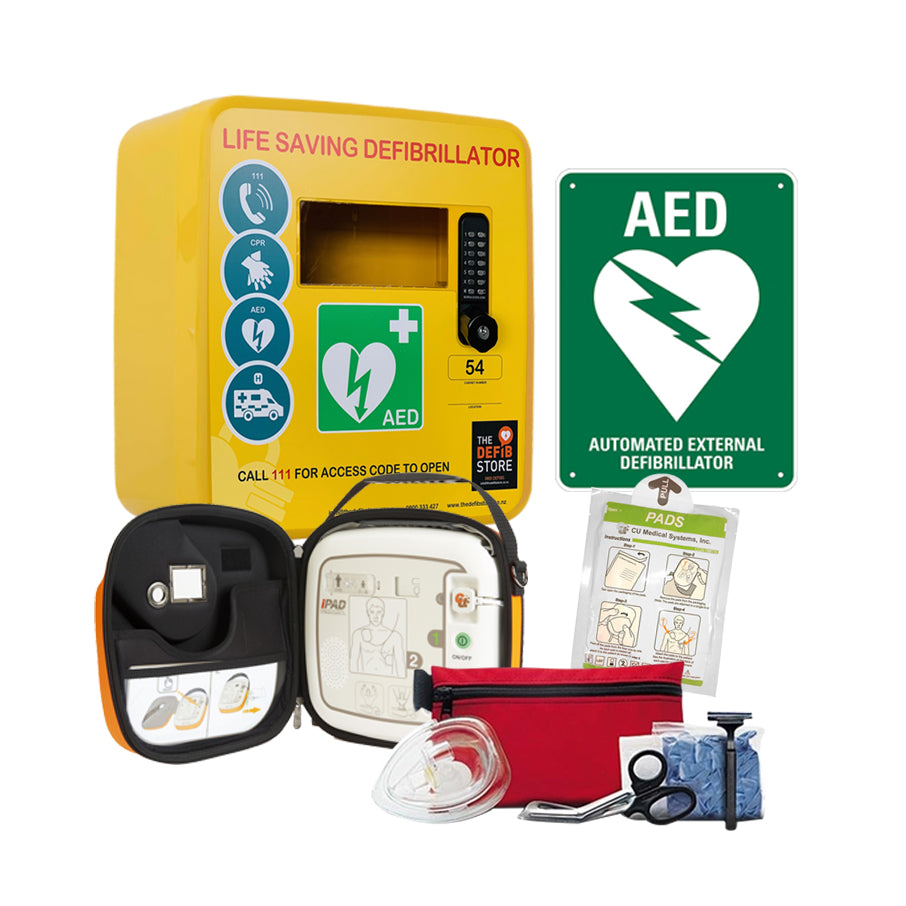 Corporate & Community Defibrillator & Cabinet Package