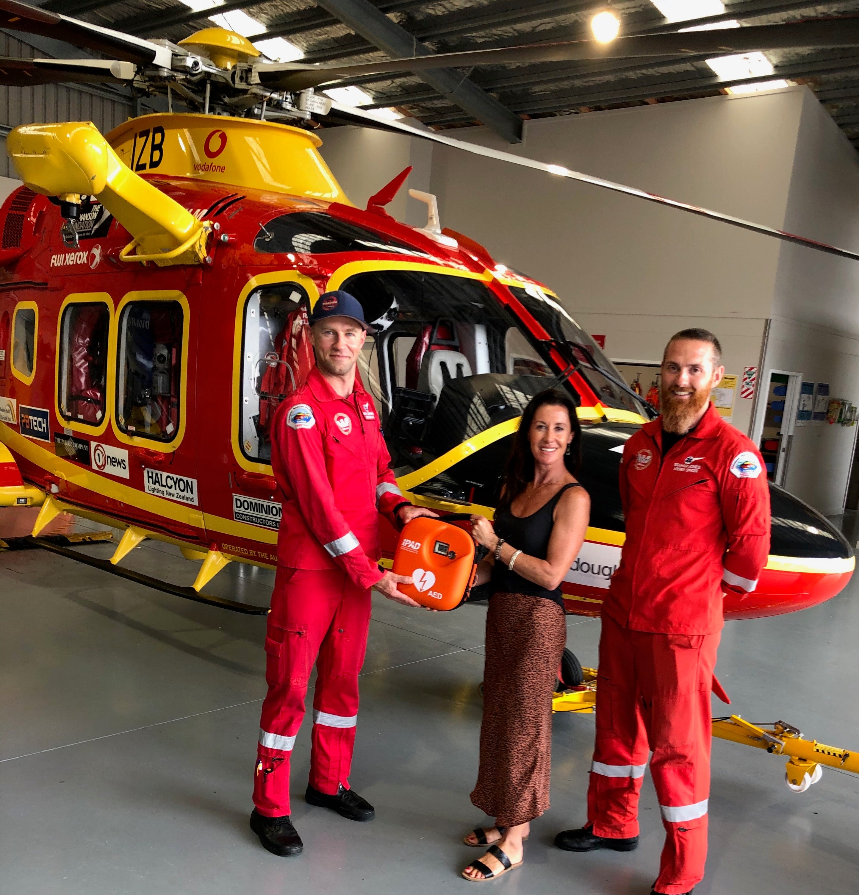 Rescue Chopper Defibrillator Initiative- Save a life & support the lifesavers
