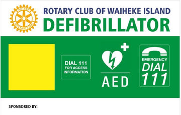 Defib Code Sign Defib Cabinets & Signage | First Aid Signs | The Defib Store